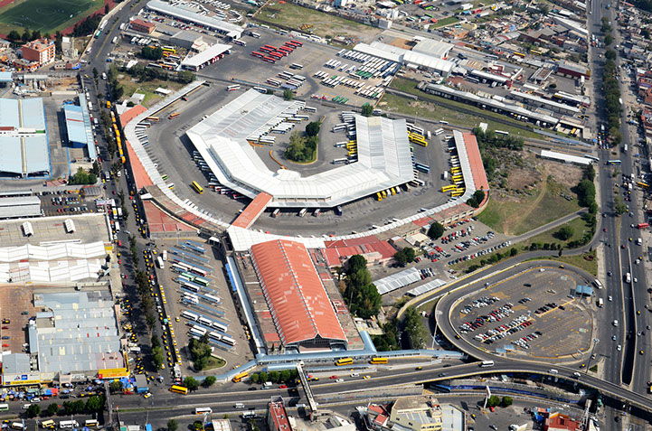 Vista aérea de la CAPU en Puebla 